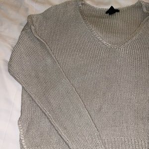 V-neck Knitted Sweater